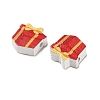 Christmas Theme Schima Wood Beads WOOD-F018-04-2