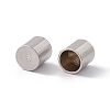 Tarnish Resistant 201 Stainless Steel Cord Ends X-STAS-G288-01C-P-3