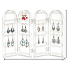 4 Foldable Screen Acrylic Earring Display Stands EDIS-N010-02-1