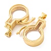 Rack Plating Brass Locket Pendants KK-F874-01G-17-2