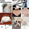 25M Nylon Elastic Pleated Lace Trim OCOR-CY0001-13D-4
