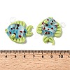 Handmade Lampwork Pendants LAMP-B035-01A-02-3