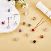 12Pcs 12 Styles Natural & Synthetic Gemstone Charms G-SZ0002-13-5