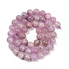 Natural Kunzite Beads Strands G-L478-11-8mm-01-1