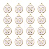 Golden Plated Alloy Charms ENAM-S118-01N-2