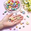 150Pcs 5 Styles Acrylic Beads SACR-YW0002-08-5