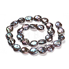 Natural Baroque Pearl Keshi Pearl Beads Strands PEAR-Q007-01-2