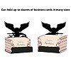 Angel Pattern Iron Name Card Holder AJEW-WH0246-002-4