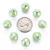 Opaque Acrylic Beads TACR-S154-10F-01-5