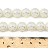 Round Shell Pearl Beads Strands BSHE-XCP0001-25A-02-4