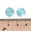 Transparent Acrylic Beads X-PL990Y-5-4