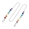Natural Mixed Gemstone Chips Beaded Eyeglasses Chains GG-CJ724D-P-1