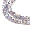 Imitation Jade Glass Beads Strands GLAA-P058-02A-06-3
