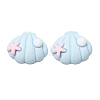 Opaque Resin Cabochons RE-CBA49A8-09-2