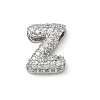 Brass Micro Pave Cubic Zirconia Pendants KK-A300-02P-Z-1