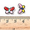 Transparent Glass Enamel Beads LAMP-C023-02-4