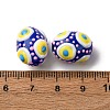 Glass Enamel Beads GLAA-C038-01G-4