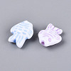 Opaque Acrylic Beads SACR-T017-82M-3