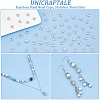 Unicraftale 5-Petal Flower Smooth Surface 304 Stainless Steel Bead Caps STAS-UN0042-48-5