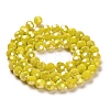 Opaque Glass Beads Stands EGLA-A035-P8mm-B04-2