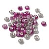 Faceted Resin European Beads RESI-C063-01I-1