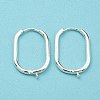 316 Surgical Stainless Steel Hoop Earrings Findings STAS-N097-055S-2