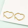 201 Stainless Steel Hoop Earrings EJEW-I245-27F-5