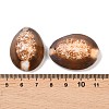 Natural Shell Oval Beads BSHE-O007-44-5