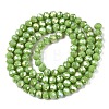 Electroplate Glass Beads Strands LS-EGLA-A044-P4mm-B30-3