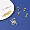 8 Sets Brass Magnetic Clasps Converter KK-FS0001-54-10