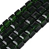 Transparent Glass Beads Strands GLAA-R041-8x8mm-A17-1