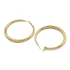 202 Stainless Steel Huggie Hoop Earrings with 304 Stainless Steel Pins for Women EJEW-M253-01C-G-2