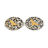 Natural Dalmatian Jasper Cabochons G-T143-28J-1