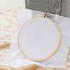 Ramie Cotton Embroidery Cloth DIY-BC0005-98-6