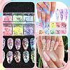 12-grid PET & Aluminum & ABS & Styrene Nail Art Decoration MRMJ-SP0001-31-6