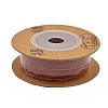 Eco-Friendly Dyed Round Nylon Cotton Braided Cords Threads OCOR-L001-821-207-2