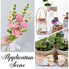 100Pcs Birthday Theme Rectangle Paper Tag Cards with 20m Jute Cord Kit DIY-SP0003-89B-5