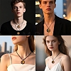 DIY Necklaces Makings Kits DIY-YW0018-25-6