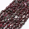 Natural Garnet Beads Strands G-F521-36-1