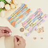 12Skeins 12 Colors Cotton Embroidery Floss OCOR-CY0004-93-3