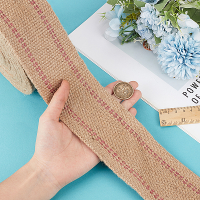 10M Jute Ribbon OCOR-WH0070-309-1