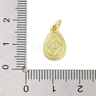 Rack Plating Brass Enamel Charms KK-M293-34G-03-1