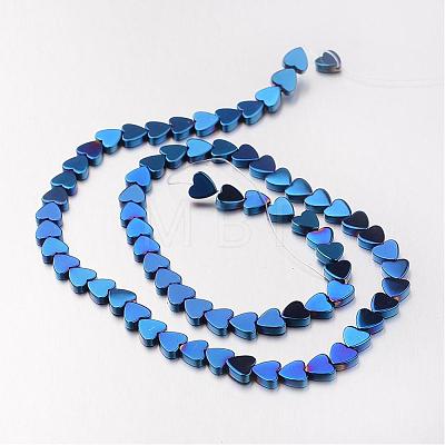 Electroplate Non-magnetic Synthetic Hematite Bead Strands G-F300-23C-05-1