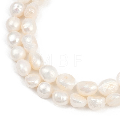 Natural Cultured Freshwater Pearl Beads Strands PEAR-P064-20K-01A-01-1