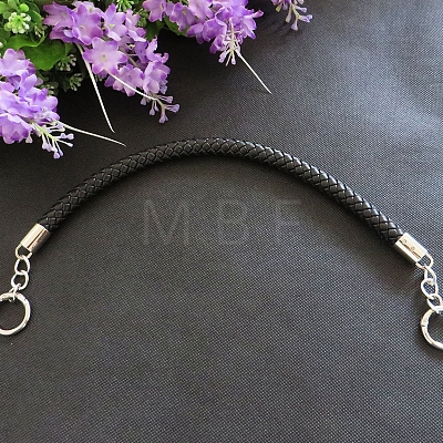 Braided PU Leather Bag Handles PW-WG5C783-01-1