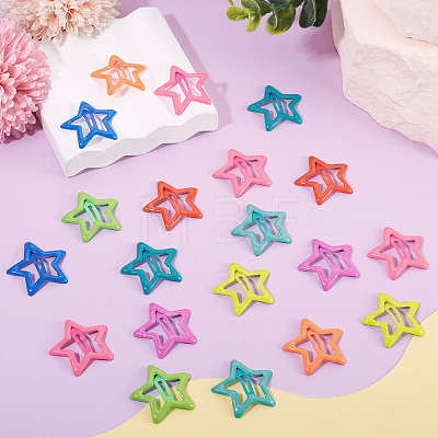 2 Bags Luminous Snap Hair Clips PHAR-TADJ0001-05-1