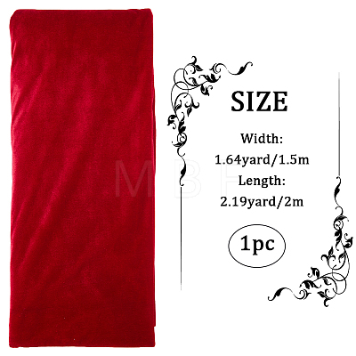 Velvet Fabric DIY-WH0530-71D-1