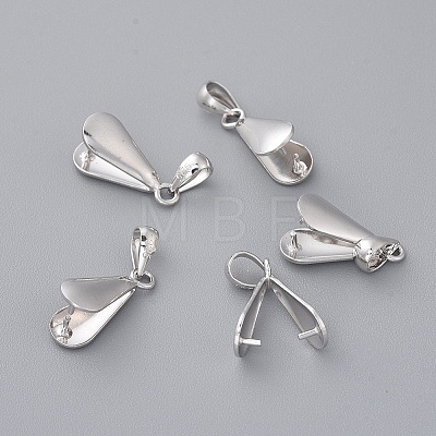 925 Sterling Silver Pendant Ice Pick & Pinch Bails STER-I005-05P-1
