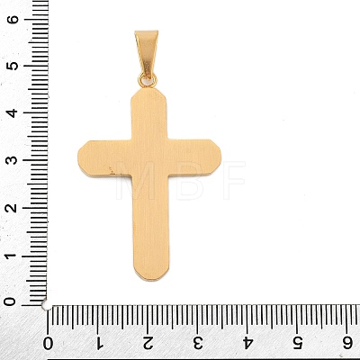 304 Stainless Steel Rhinestone Pendants STAS-G346-47E-G-1