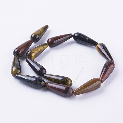 Natural Tiger Eye Beads Strands G-A175E-B12-1